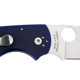 EDC ніж Spyderco Native 5 CPM S110V G-10 Dark Blue (C41GPDBL5), зображення 4