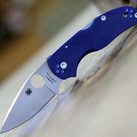 EDC ніж Spyderco Native 5 CPM S110V G-10 Dark Blue (C41GPDBL5), зображення 5