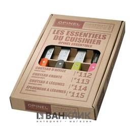 Набор ножей Opinel Les Essentiels 50&rsquo;s (001452)