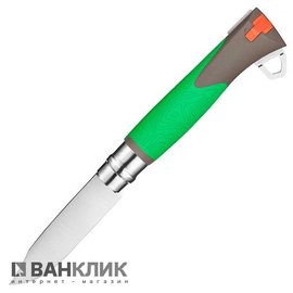 Нож Opinel №12 Explore зеленый (001899)