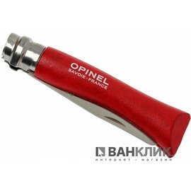 Нож Opinel №7 "My First Opinel" красный (001698)