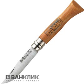 Нож Opinel №8 Carbone блистер (000402)
