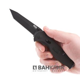 Нож SOG Flash II Tanto Black Blade (TFSAT8-BX)