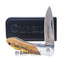 Нож Boker Magnum Caveman Damast 01RY818DAM