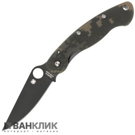 Нож Spyderco Military Black Blade camo (C36GPCMOBK)