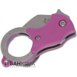 Нож Fox Mini-TA розовый (FX-536P)