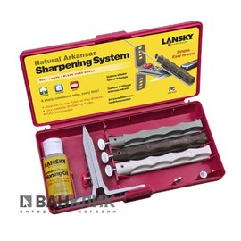 Точило Lansky Natural Arkansas Knife Sharpening System LKNAT