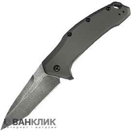 Нож Kershaw Link - Tanto Gray Aluminium Blackwash 1776TGRYBW