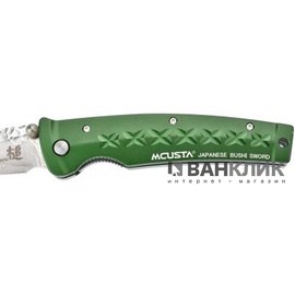 Нож Mcusta Fusion Damascus зеленый MC-0163D