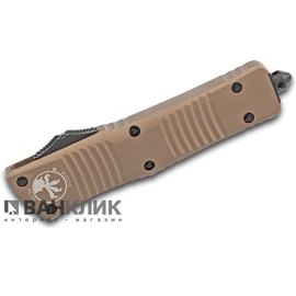 Нож Microtech Combat Troodon Double Edge Black Blade 142-1TA