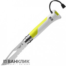 Нож Opinel №8 Outdoor белый/желтый (002320)