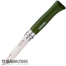 Нож Opinel №8 VRI зеленый (001980)