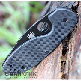 Нож Spyderco Efficent Black Blade (C216GPBBK)
