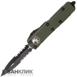 Нож Microtech UTX-85 Tanto Point Black Blade od green 233-2OD