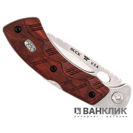 Нож Buck Open Season Folding Skinner redwood 556RWS