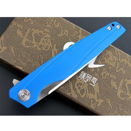 Нож CH 3007 G10 blue