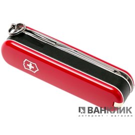 Нож Victorinox NailClip 580, 65 мм, красный 0.6463