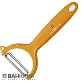 Овощечистка Victorinox для томатов и киви, серрейторная РК оранжевая 7.6079.9