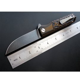 Нож Eafengrow EF70 G10 leopard