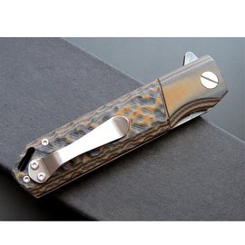 Нож Eafengrow EF70 G10 leopard