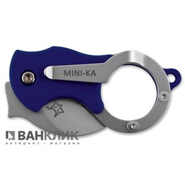 Нож Fox Mini-Ka синий (FX-535BL)