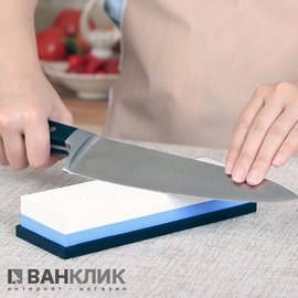 Точильный камень Risam RW212. Зернистость - 240/1000 (водный)