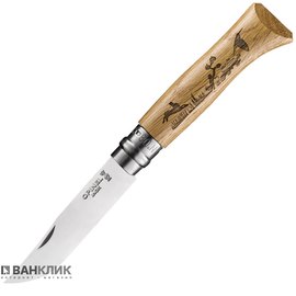 Нож Opinel №8 VRI Заяц дуб (002333)