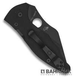 Нож Spyderco Yojimbo 2 Black Blade (C85GPBBK2)