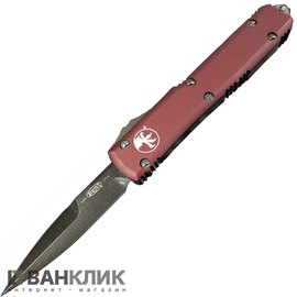 Нож Microtech Ultratech Bayonet DLC Tactical merlot red 120-1DLCTMR