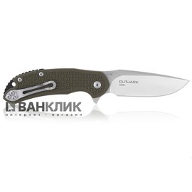 Нож Steel Will Cutjack мини оливковый SWC22M-1OD