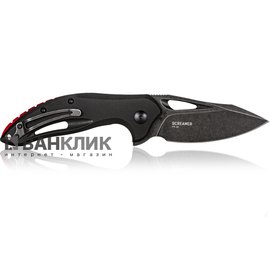 Нож Steel Will Screamer черный stonewash SWF73-08, изображение 2