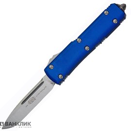 Ніж Microtech Ultratech Drop Point Stonewash blue 121-10BL, Покриття клинка: SW (Stonewash), Колір: Синій