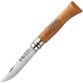 Нож туристический Opinel №8 Carbone подарочная упаковка (000815)