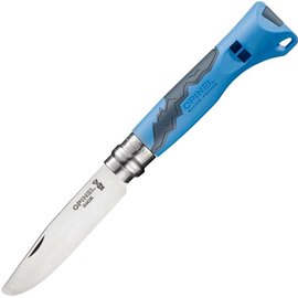 Нож туристическиий Opinel №7 Outdoor Junior голубой (001898), Цвет : Голубой