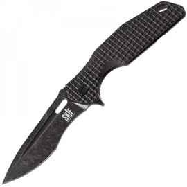 Ніж туристичний SKIF Defender II BSW black 423SEB, Колір: Black, Матеріал рукояті: Склотекстоліт (G10), зображення 2
