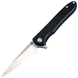 Кишеньковий ніж Artisan Shark Small SW G10 Flat (1707PS-BKF), Колір: Чорний, Марка сталі: D2, Матеріал рукояті: Склотекстоліт (G10)