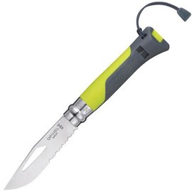 Нож туристический Opinel N&deg;8 Outdoor Green (001578), Цвет : Салатовый