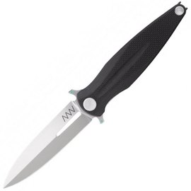 Карманный нож Acta Non Verba Z400 (ANVZ400-001), Цвет : Чёрный, Марка стали: D2, Материал рукояти: Стеклотекстолит (G10)