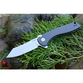 Кишеньковий ніж CJRB Kicker SW, D2, black (J1915-CF), зображення 6