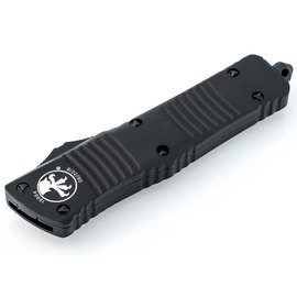 Ніж Microtech Combat Troodon Drop Point Black Blade Tactical 143-1T, Колір: Чорний, зображення 4