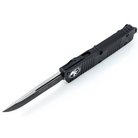 Ніж Microtech Combat Troodon Drop Point Black Blade Tactical 143-1T, Колір: Чорний, зображення 2