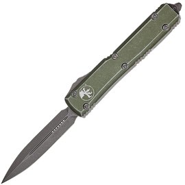 Ніж Microtech Ultratech Double Edge Stonewash distressed od green 122-10DOD