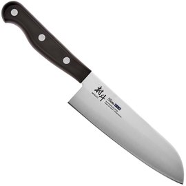 Ніж кух. Shimomura Kitchen Knife Slim Santoku, 165мм (MSL-101)