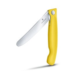 Кухонный нож Victorinox SwissClassic Foldable Paring желтый 6.7836.F8B, Цвет : Жёлтый, изображение 2