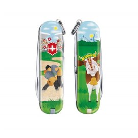 Багатофункціональний ніж Victorinox Classic Le Swiss Wrestling 0.6223.L2009, зображення 2