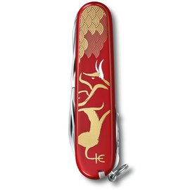 Багатофункціональний ніж Victorinox Huntsman Year of the Ox 1.3714.E10, зображення 3