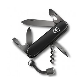 Многофункциональный нож для выживания Victorinox Spartan Onyx Black 1.3603.31P