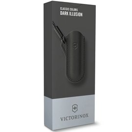 Чехол Victorinox Dark Illusion для Classic Colors кож.черн 4.0670.3, Цвет: Чёрный, изображение 3