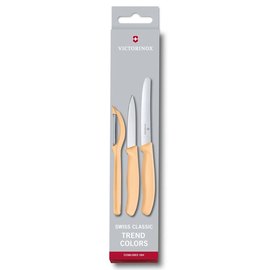 Набор кухонный Victorinox SwissClassic Paring Set 3шт оранжевый 6.7116.31L92, Цвет: Оранжевый, изображение 2