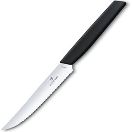 Нож кухонный Victorinox Swiss Modern Steak&Pizza черный 6.9003.12W